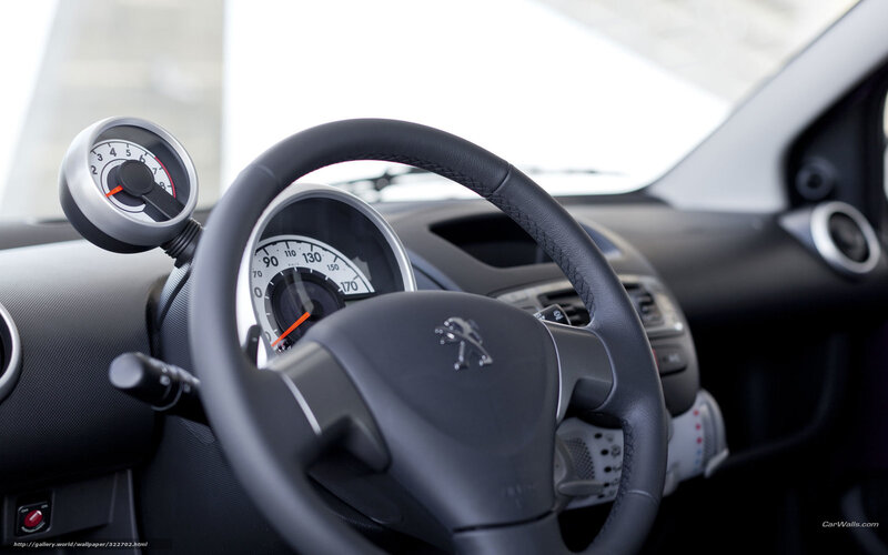 Car Steering Wheel — Black