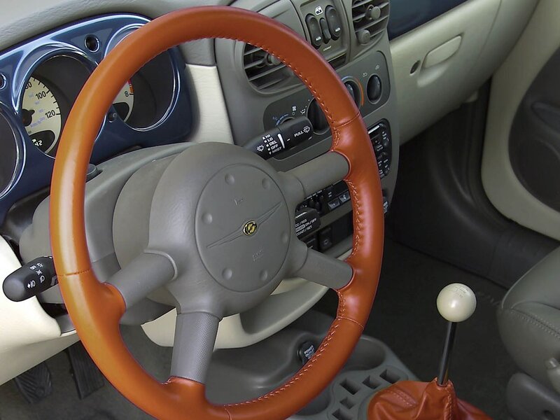 Car Steering Wheel — Brown