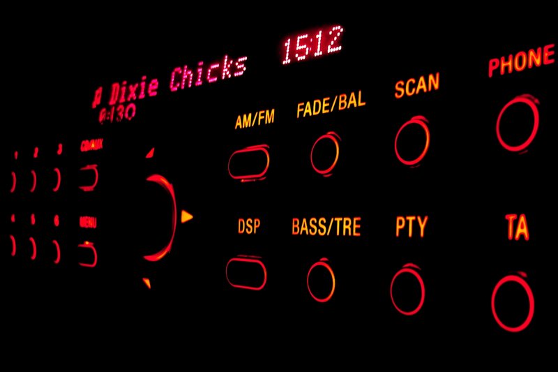 Car Stereo Display