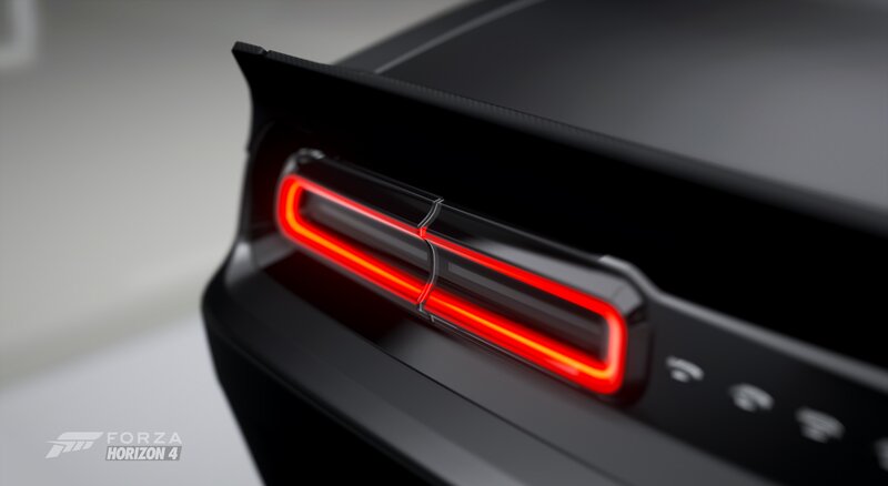 Car Taillight — Black
