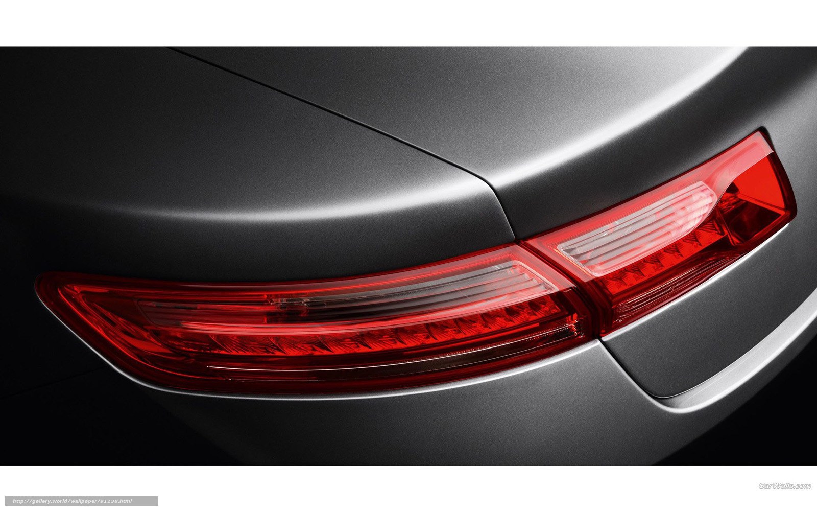 car taillight close-up