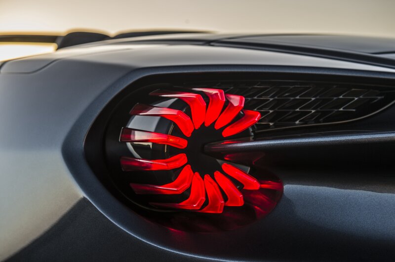 Car Taillight Design — Red