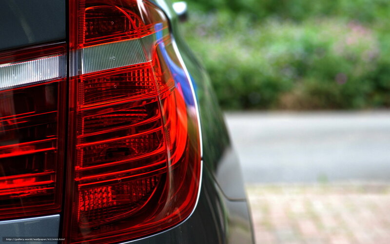 Car Taillight — Red, Calm