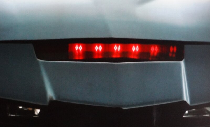 Car Taillight — Red, Dark