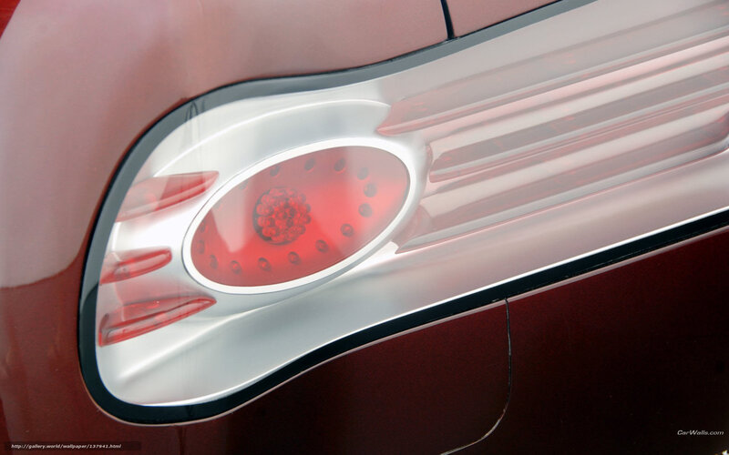 Car Taillight — Red, Neutral
