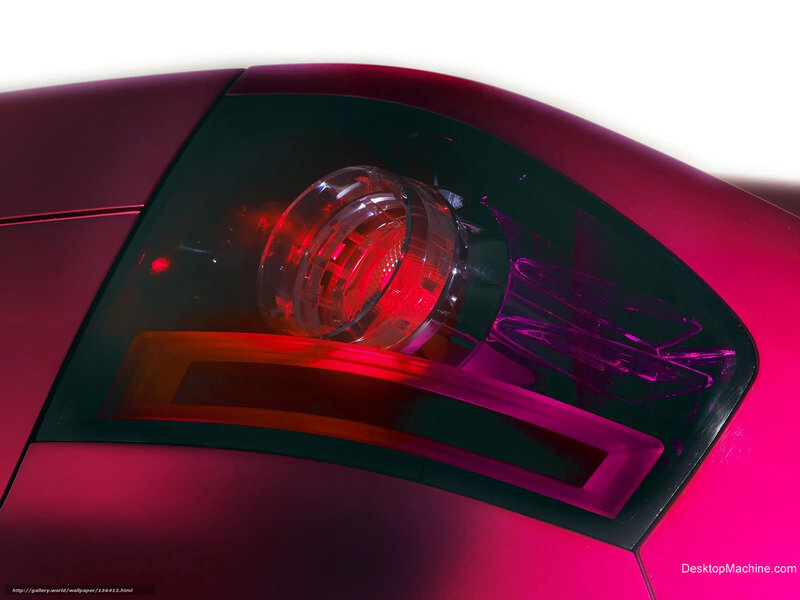Car Taillight — Red