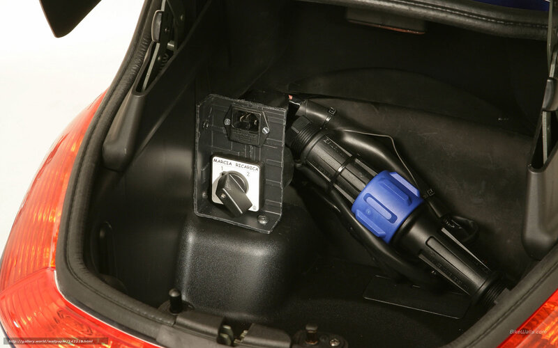 car trunk charging port