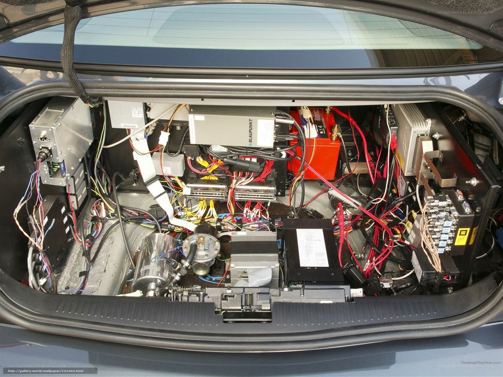 car trunk electronics