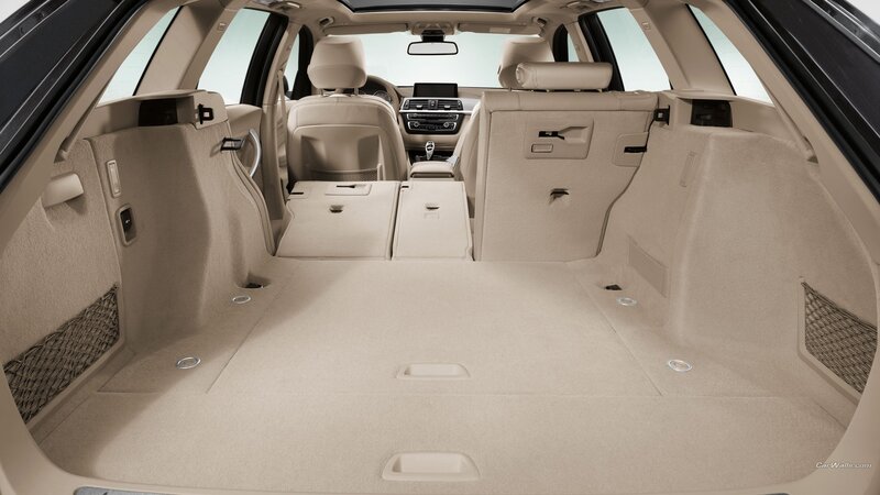 Car Trunk Interior — Beige