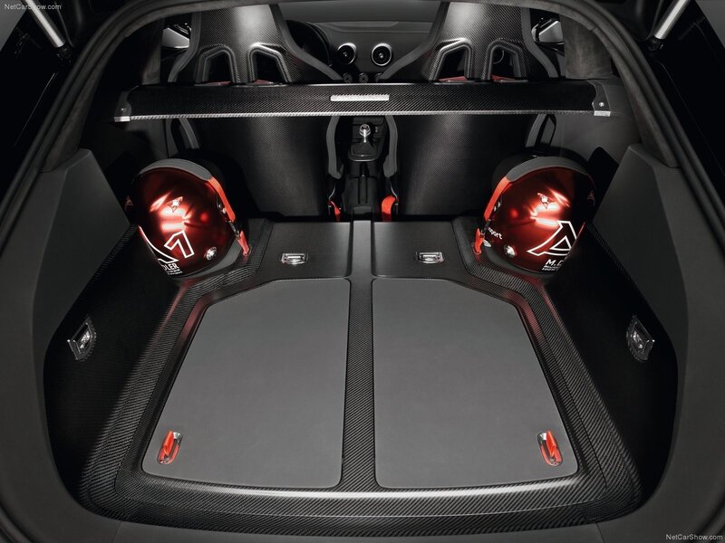 Car Trunk Interior — Black, Technical