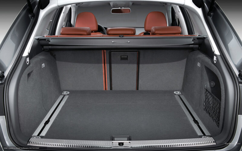 car trunk interior view