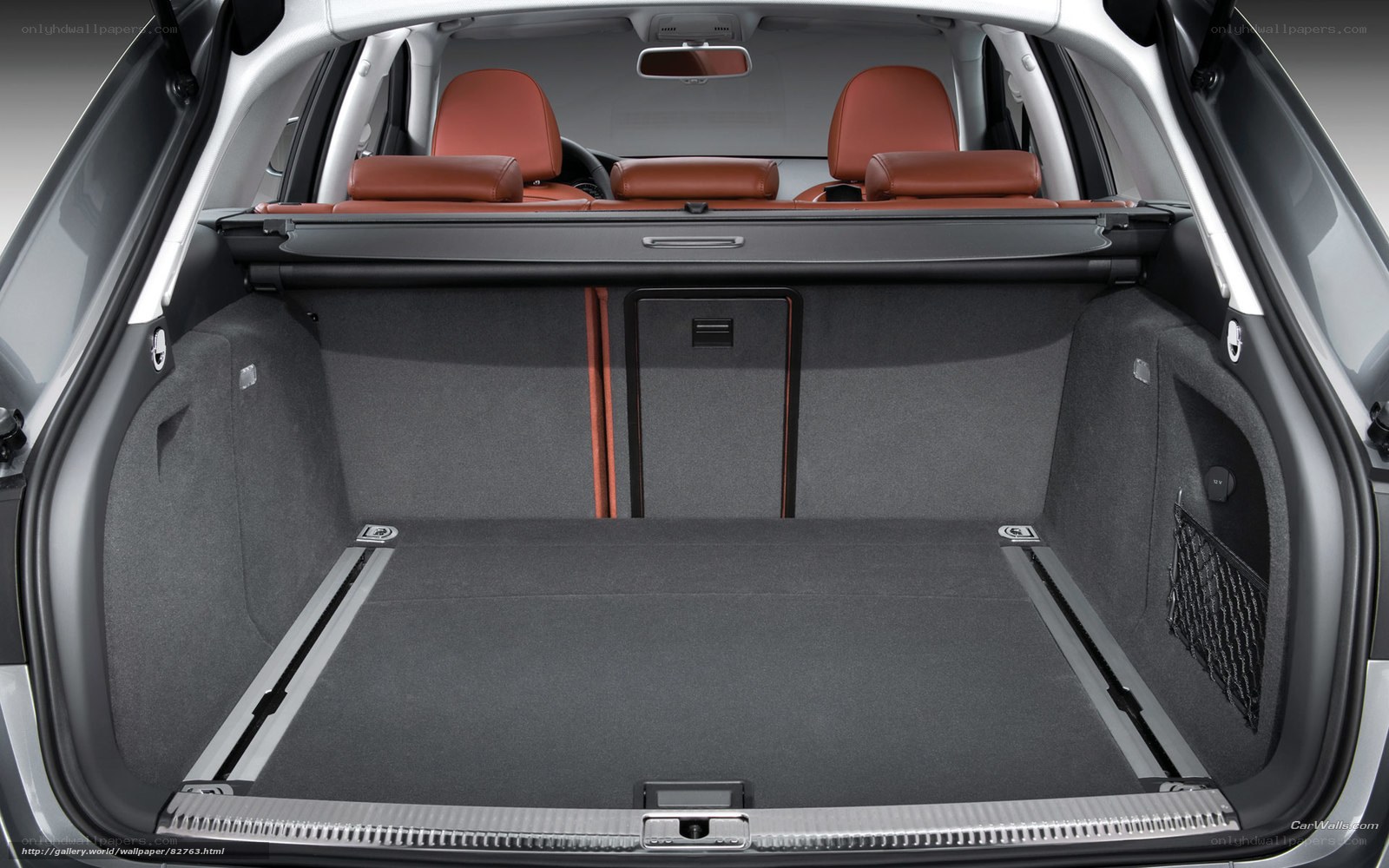 car trunk interior view