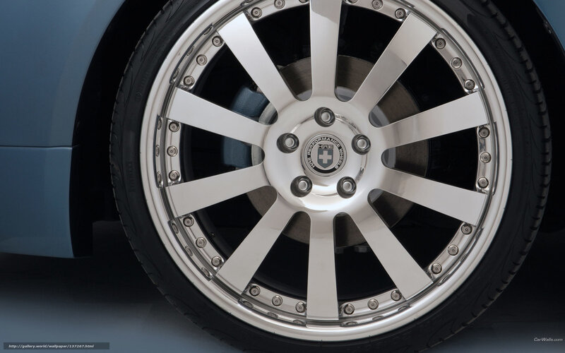 Car Wheel and Tire — Silver, Neutral