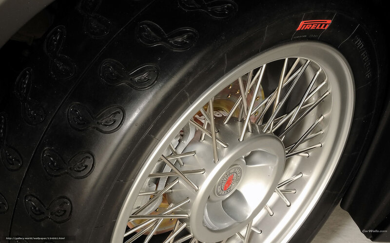 Car Wheel with Tire