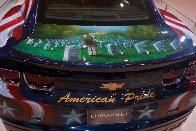 Car with Painted Trunk