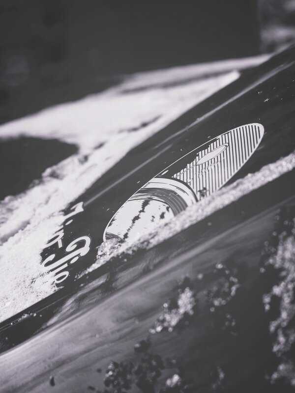 Car with Snow on Hood