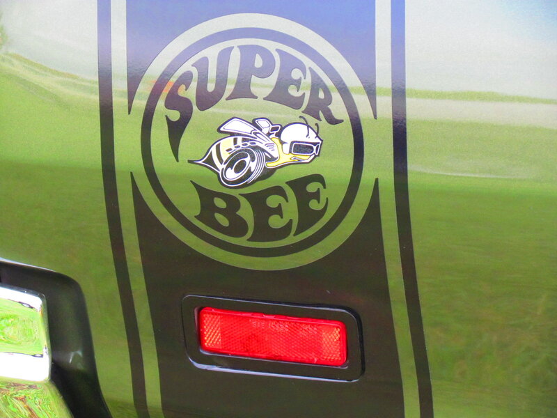Car with Super Bee Decal