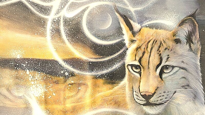 Caracal Cat — Yellow