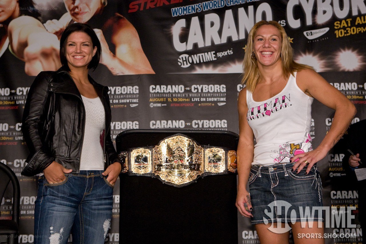 Carano vs Cyborg press event