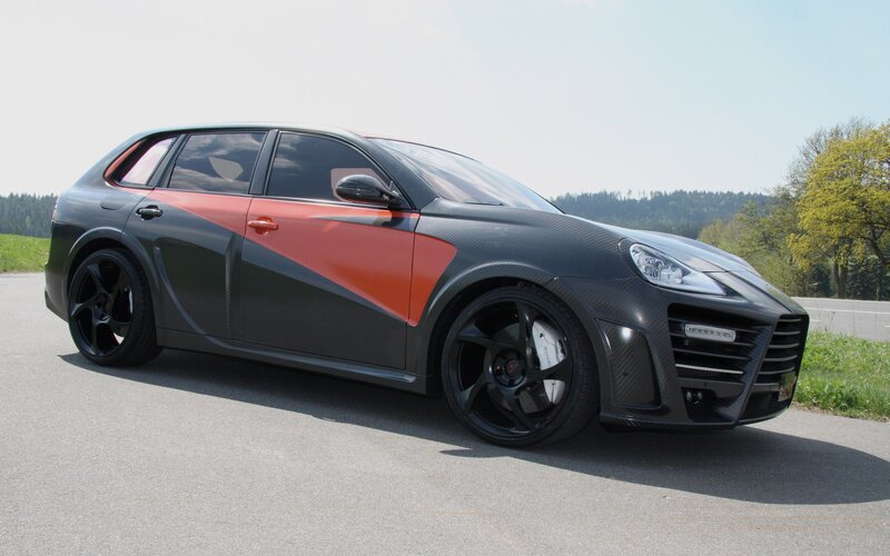 Carbon-fiber Car — Black, Calm