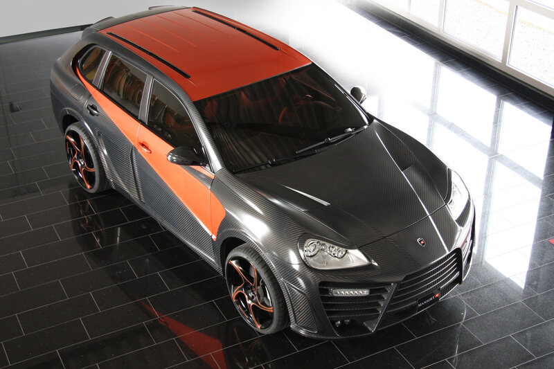 Carbon-fiber Car — Black, Dramatic