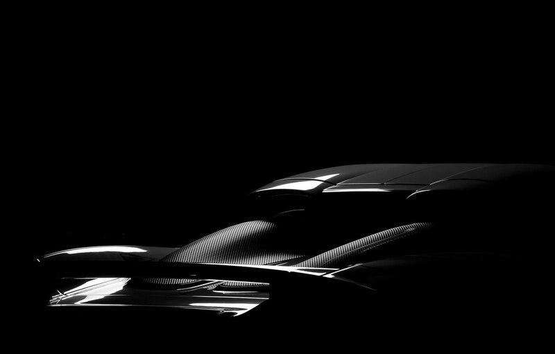Carbon Fiber Car Body — Black