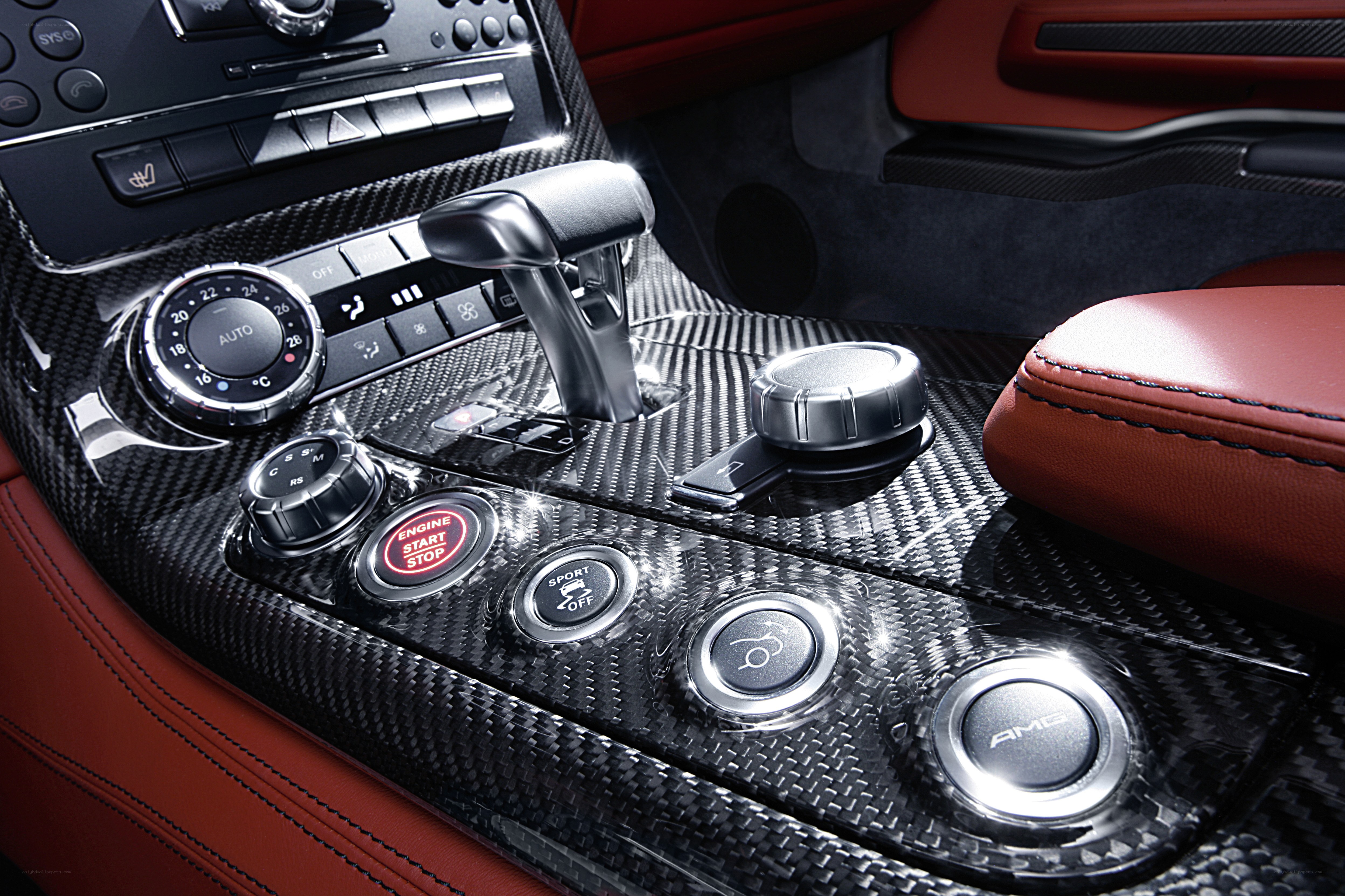 Carbon fiber car interior