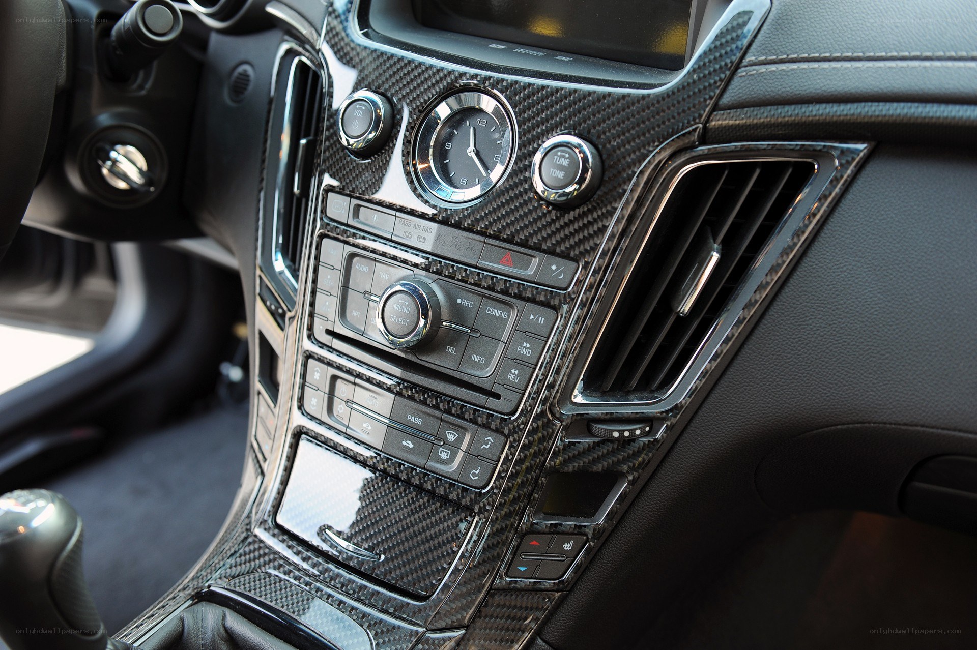carbon fiber car interior