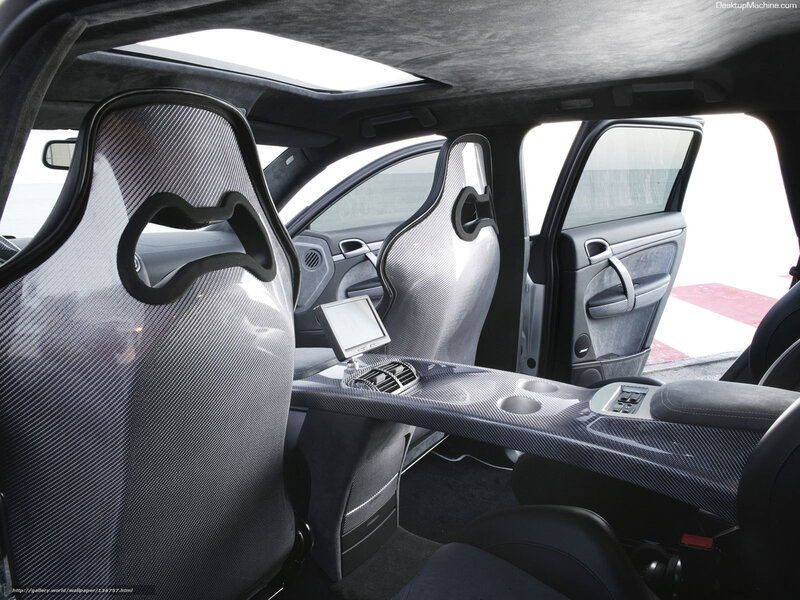 Carbon-fiber Car Interior — Black, Modern