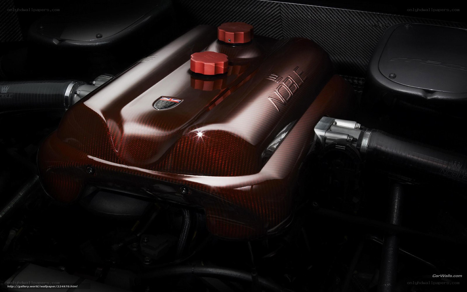 carbon fiber engine cover