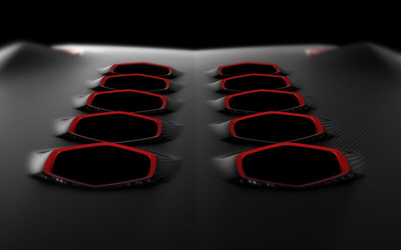 Carbon fiber exhaust vents