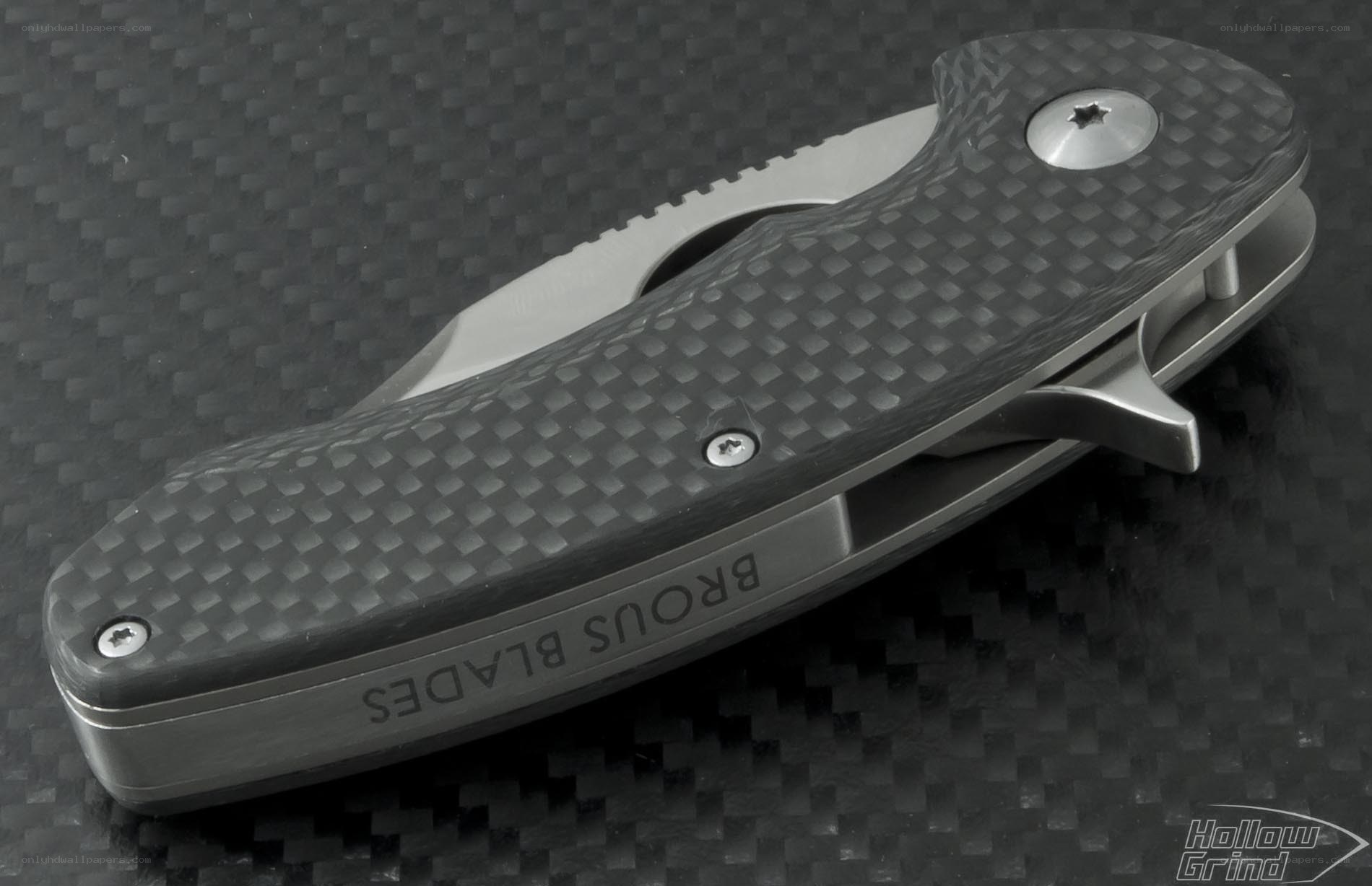 carbon fiber folding knife