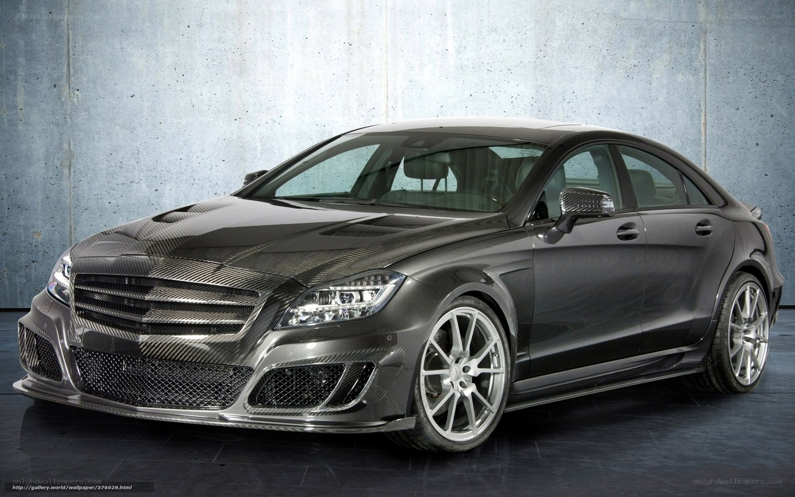 carbon fiber luxury sedan