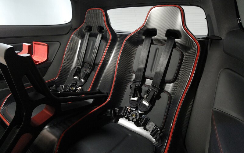 Carbon fiber racing seats