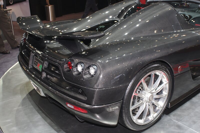Carbon fiber sports car