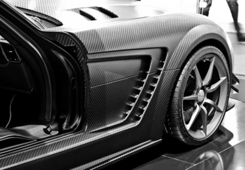 carbon fiber sports car