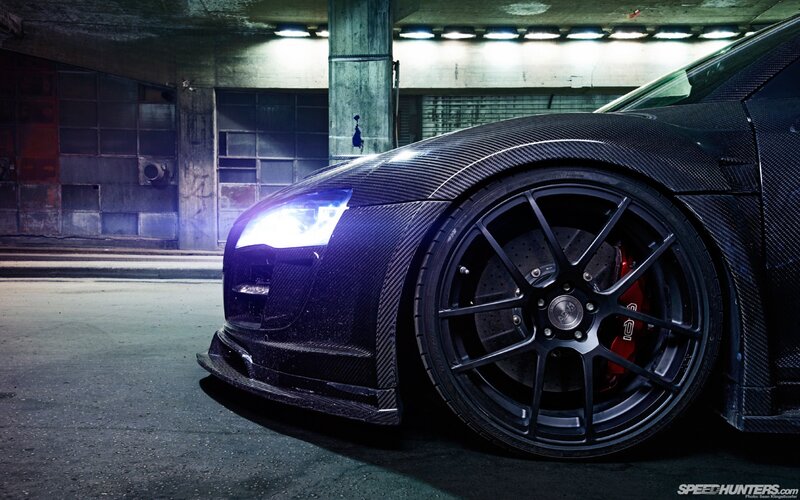 carbon fiber sports car