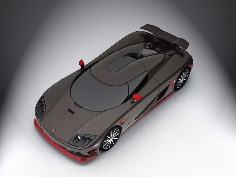 carbon fiber sports car