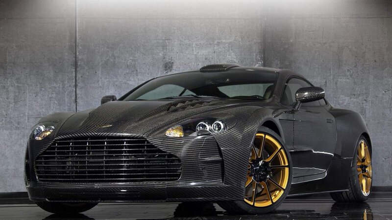 Carbon-fiber Sports Car — Black, Dramatic, Photograph