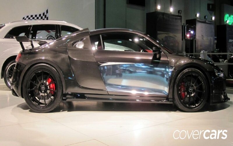 Carbon-fiber Sports Car — Gray