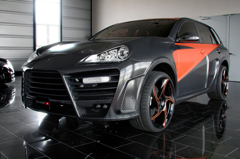 Carbon-fiber SUV — Black