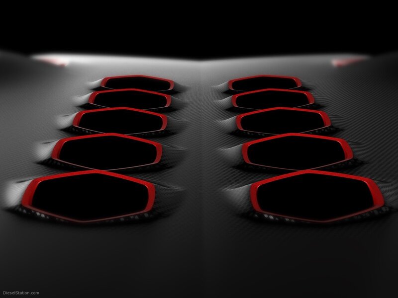 Carbon Fiber Vents — Black, Dramatic