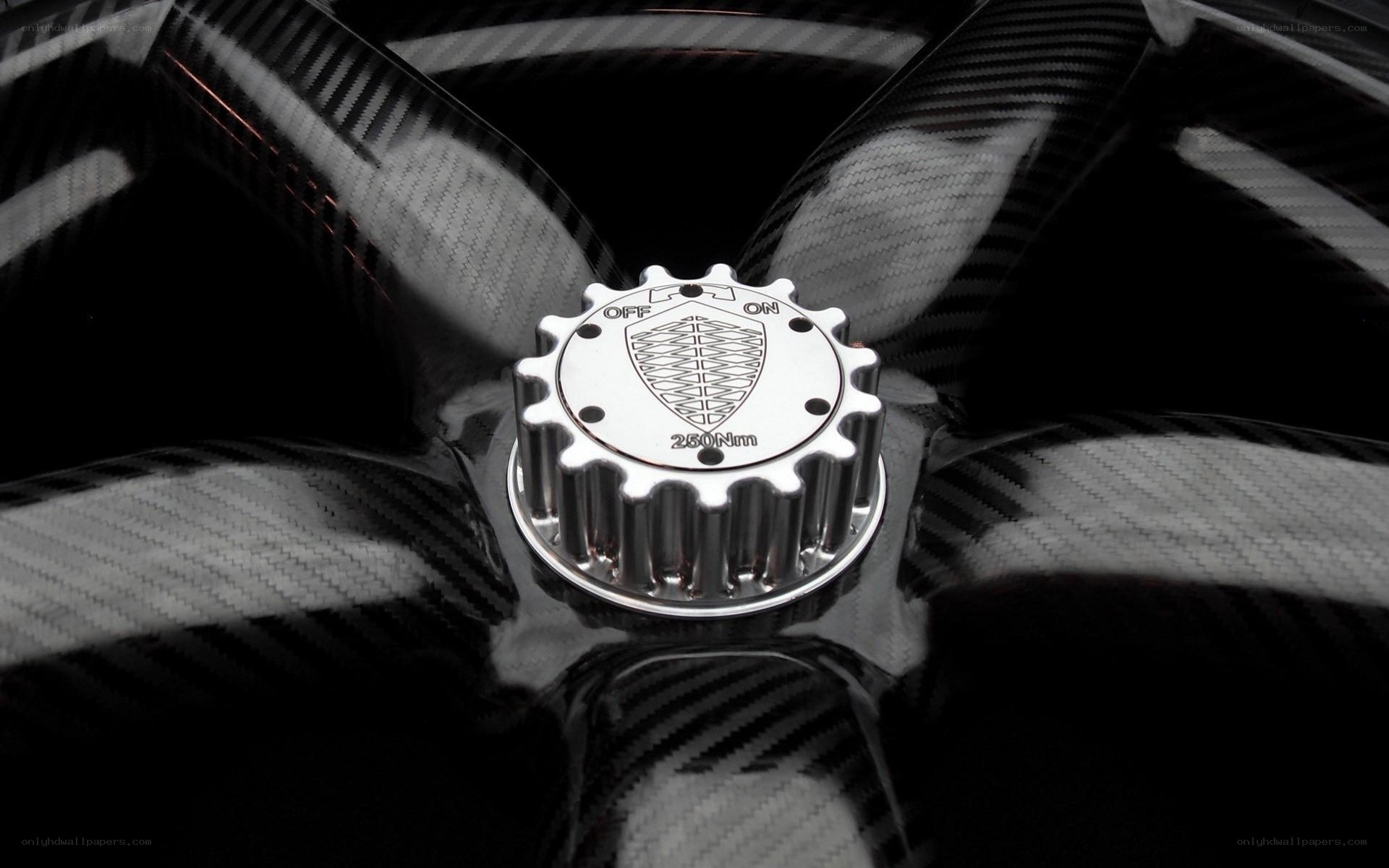 carbon fiber wheel center cap