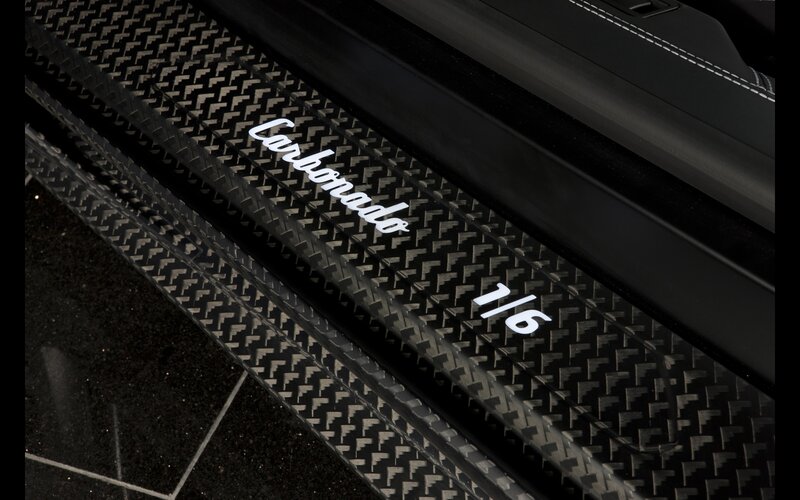 Carbonado door sill plaque