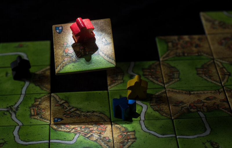 Carcassonne Game Tiles