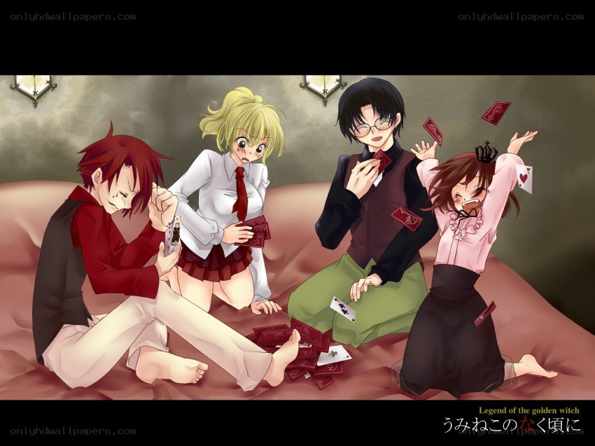 Card game with anime characters