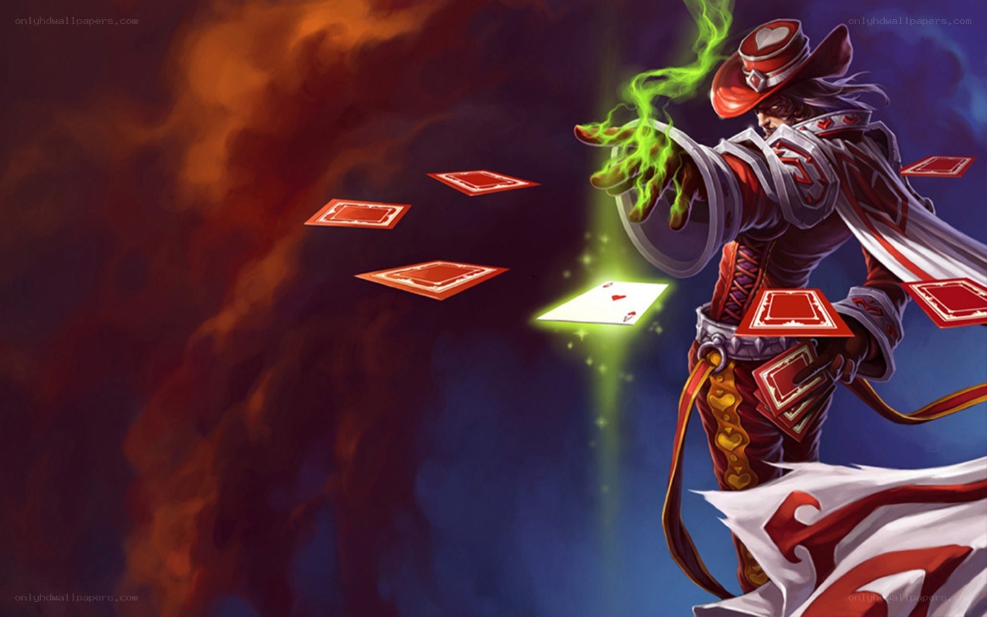 card magic spell casting