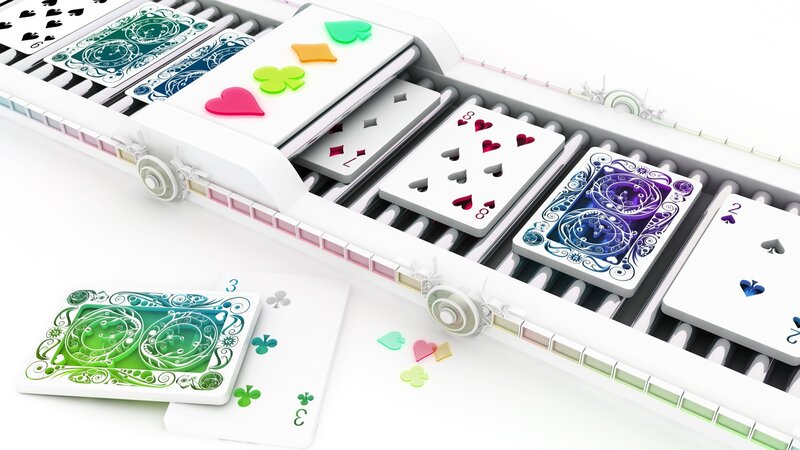 Card sorting machine