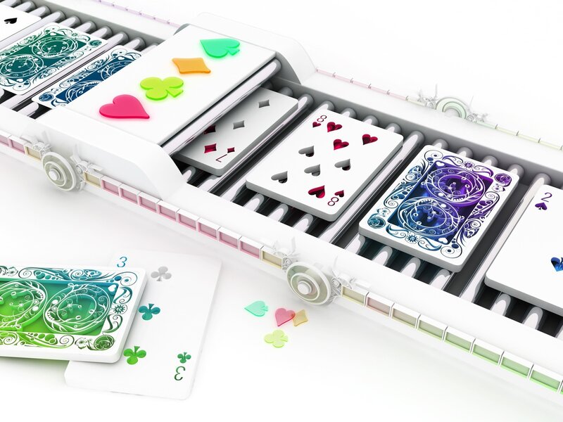 Card sorting machine