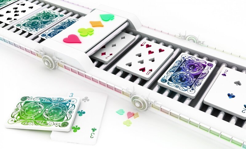 Card Sorting Machine — White